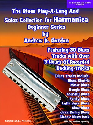 cover image of Blues Play a Long and Solo's Collection For Harmonica Beginner Series